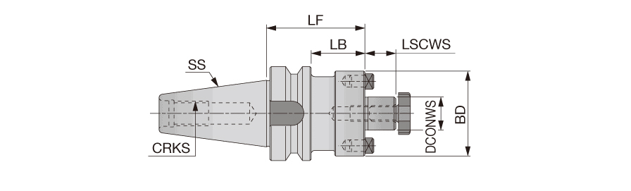 BT40SEM1-1/2X2.375