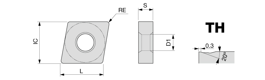 CNMG120408-TH T9225